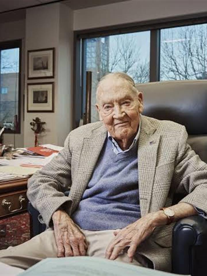 John C. Bogle - trust section portrait